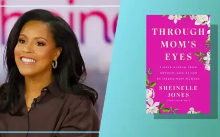 Explore Sheinelle Jones’ Book Tour & Preorder ‘Through Mom’s Eyes’