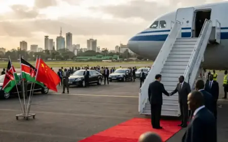 China’s Vice President Han Zheng Visits Nairobi for Diplomatic Talks