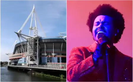 Community Shield Relocates to Cardiff Due to Wembley Hosting The Weeknd