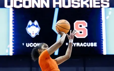 Syracuse vs. Connecticut Women’s Basketball: Live Scores and Updates
