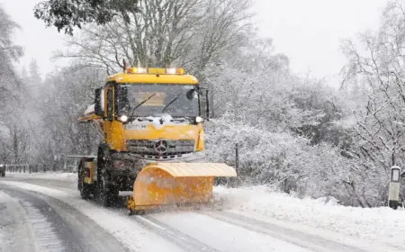 Snow to Blanket UK Shortly After Warmest Day of the Year