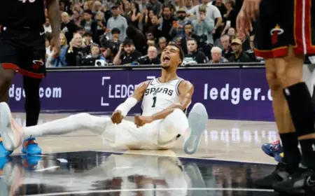San Antonio Spurs Face Off Against Miami Heat in Basketball Showdown