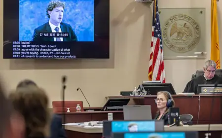 New Mexico Trial to Decide if Meta Misled Users on Child Safety Risks