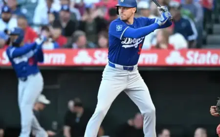 Dodgers Announce Spring Training Travel Roster for Angels Game