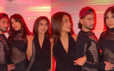 Orry, Bhumi Pednekkar, and Khushi Kapoor Celebrate in Style: Photos Inside