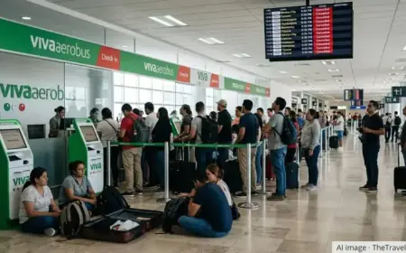 VivaAerobus Cancellations Disrupt Major Mexican Travel Hubs