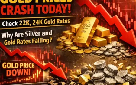 Gold Prices Plummet: Today’s 22K, 24K Rates at Tanishq, Malabar, Joyalukkas, IBJ