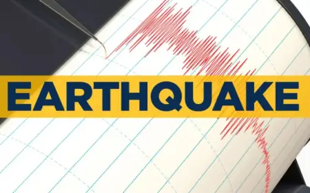 USGS Reports 7.6 Magnitude Earthquake Strikes Near Tonga in South Pacific