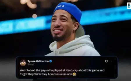 Tyrese Haliburton Mocks Kentucky Alums with Calipari Quip Post-Iowa State Victory
