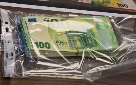 Operation Seizes €1M in Counterfeit Money, Four Detained