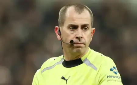Referee Banned from Officiating Arsenal and Man City Games in Carabao Cup