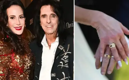 Alice Cooper and Wife Sheryl Renew Vows on 50th Anniversary — First Look