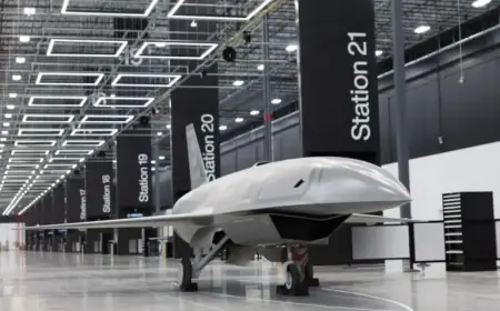 Inside Anduril’s Factory: Collaborative Combat Aircraft Production Launches