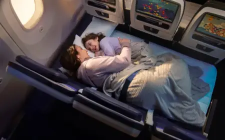 United Airlines Introduces Economy Bed Option by Converting 3 Seats in 2024