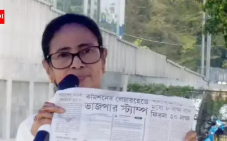 Mamata Banerjee Accuses EC-BJP of Collusion in Kerala ‘BJP Seal’ Scandal