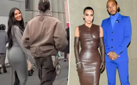 Kim Kardashian Enjoys Tokyo Stroll with Lewis Hamilton, Engages Fans