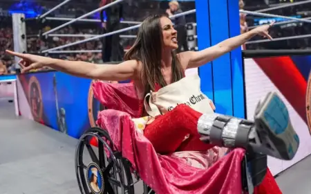 Chelsea Green Ditches Walking Boot at WWE 2K Creator Fest for Fashion
