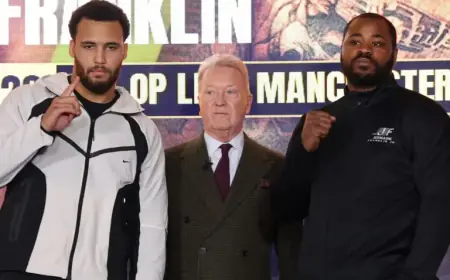 Itauma vs Franklin: Fight Time, Undercard Details, and Viewing Information