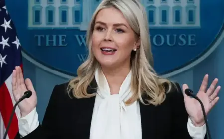 Leavitt Addresses Media on Iran Strikes, Troop Surge, TSA Chaos