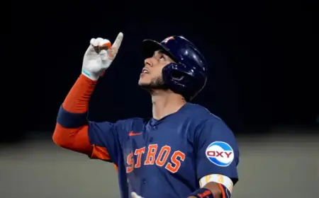 Astros Confirm Opening Day Roster Selections