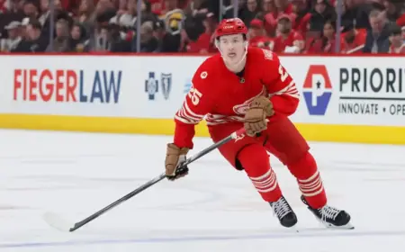 Red Wings Ink Defenseman to Two-Year Contract Extension