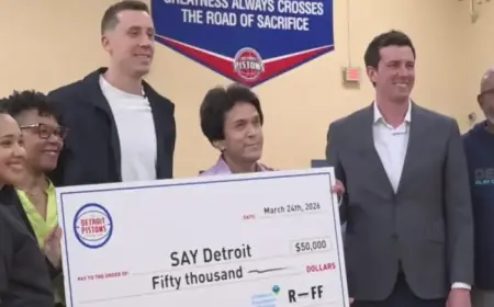 Pistons’ Duncan Robinson Empowers Detroit Youth Through Community Outreach