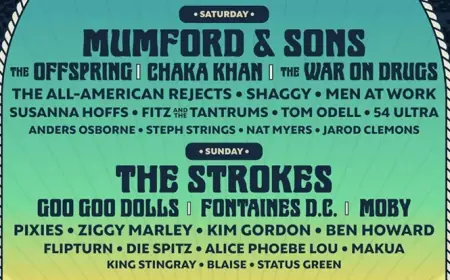 Mumford & Sons, The Strokes to Co-Headline Sea.Hear.Now 2026 Festival