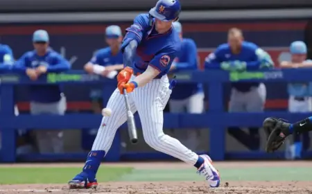 Brett Baty Shines in Mets Spring Training, Eyes Utility Role