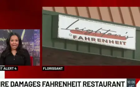Florissant Fire Shuts Down Fahrenheit Restaurant