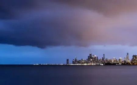 Severe Storms and Strong Winds Sweep Through Chicago: Live Updates