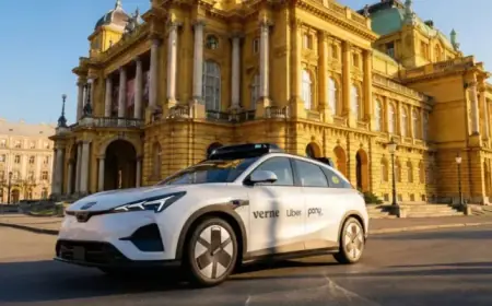 Uber to Debut Europe’s First Robotaxi Service with Pony AI, Verne