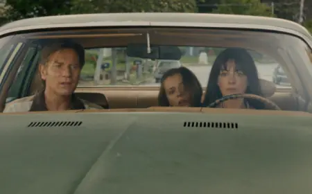 Anne Hathaway & Ewan McGregor Flee Dinosaurs in ‘The End of Oak Street’ Trailer