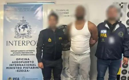 International Fugitive Arrested in Ezeiza for Dominican Crime
