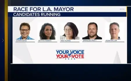 Explore the 14 Candidates in the 2026 Los Angeles Mayor Race