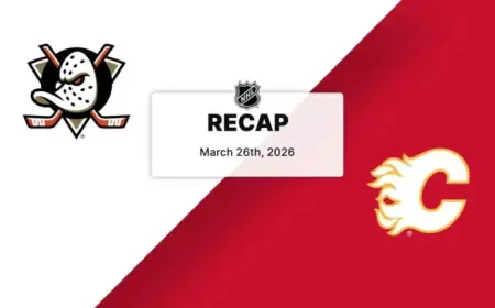 Ducks Secure Overtime Victory Against Calgary in Thrilling Match