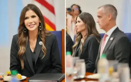 Corey Lewandowski Departs Government After Last Taxpayer-Funded Trip with Kristi Noem