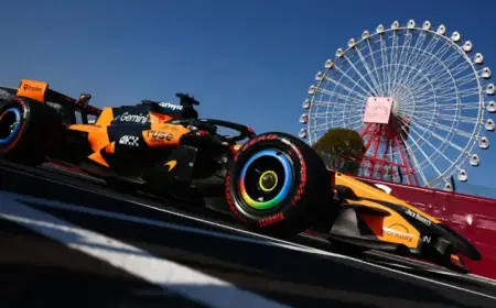 Piastri Dominates FP2 Session at Japanese Grand Prix