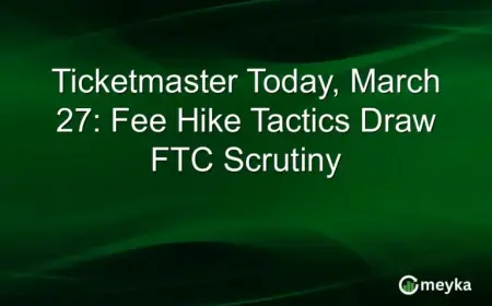 FTC Scrutinizes Ticketmaster’s Fee Hike Strategy Today, March 27