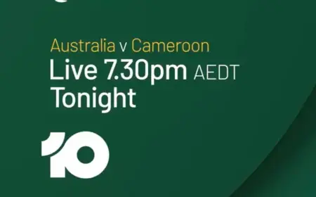 CommBank Socceroos Play in Sydney Tonight for Homecoming Match