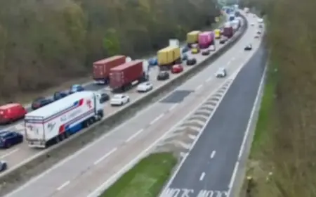 Police Incident Causes Major Delays on A14