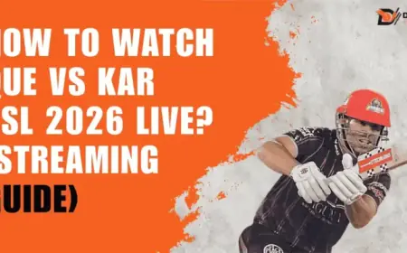 Watch QUE vs KAR PSL 2026 Live: Streaming Guide