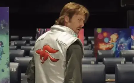 Glen Powell Stars as Fox McCloud in The Super Mario Galaxy Film