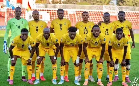 Kamaldeen Sulemana Benched: Predicted Black Stars XI vs Austria