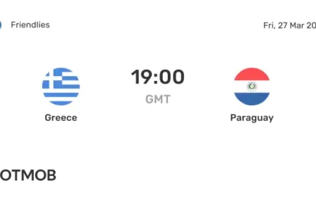 Greece vs Paraguay: Live Scores, Predicted Lineups, and Head-to-Head Stats