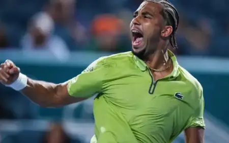 Fils Reaches Miami Semifinals After Saving Four Match Points in Thrilling Duel