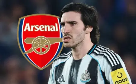 Arsenal Eyes £146M Double Deal for Newcastle Star