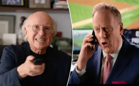 Larry David Joins Michael Kay in YES Network Ad for Yankees Game Accessibility