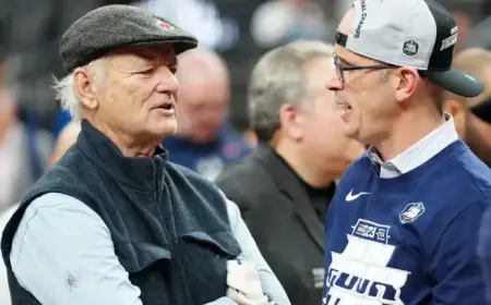 Bill Murray’s Surprise Appearance at UConn-Furman March Madness Game Explained