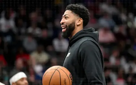 Anthony Davis Faces New Injury Setback, Disrupting Wizards’ Plans