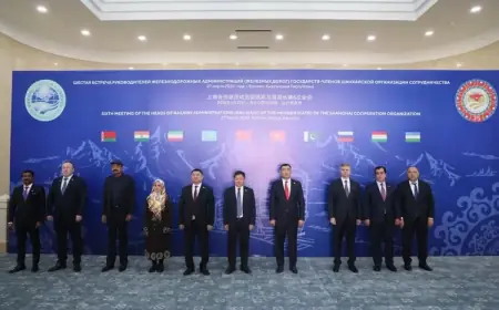 SCO Railway Leaders Convene in Bishkek